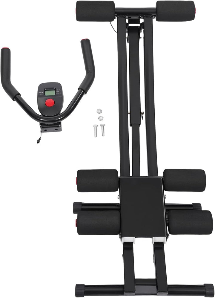 Bauchmuskeltrainer Bauchtrainer für Zuhause, Bauch Trainingsgerät Klappbar Bauchmuskeltraining Gerät