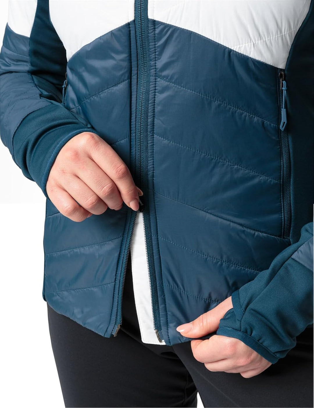 VAUDE Sesvenna Damen Isolationsjacke für Skitouren dark sea/white 36, dark sea/white 36