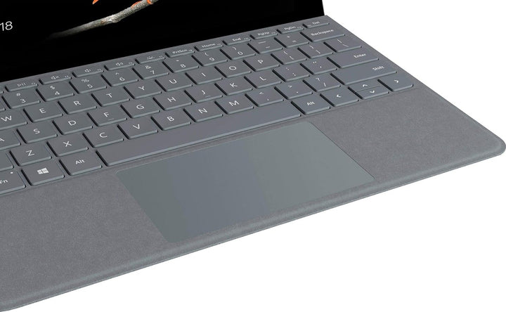 Microsoft Surface Go Type Cover für Handy, Platinum, QWERTY, Cover Port, Tastaturen für Mobiltelefon