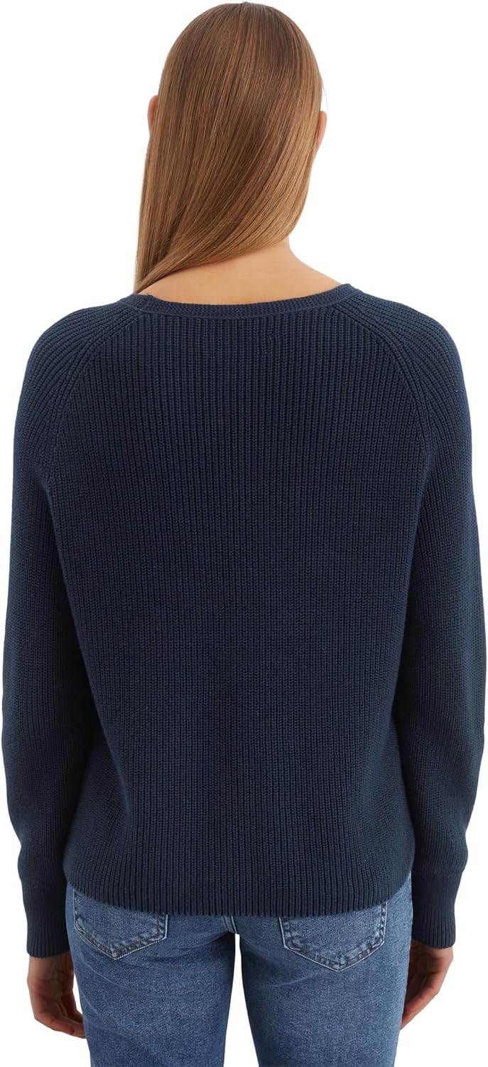 Marc O'Polo Damen Pullover Sweater XXS Blau, XXS Blau