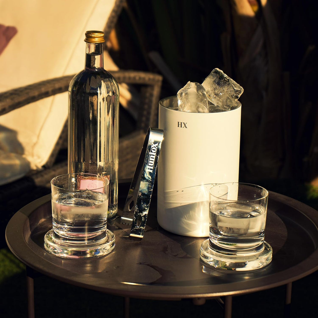 Chill Out Weinkühler & Sektkühler - Getränkekühler, Eisbehälter, Flaschenkühler Manschette, Eiseimer