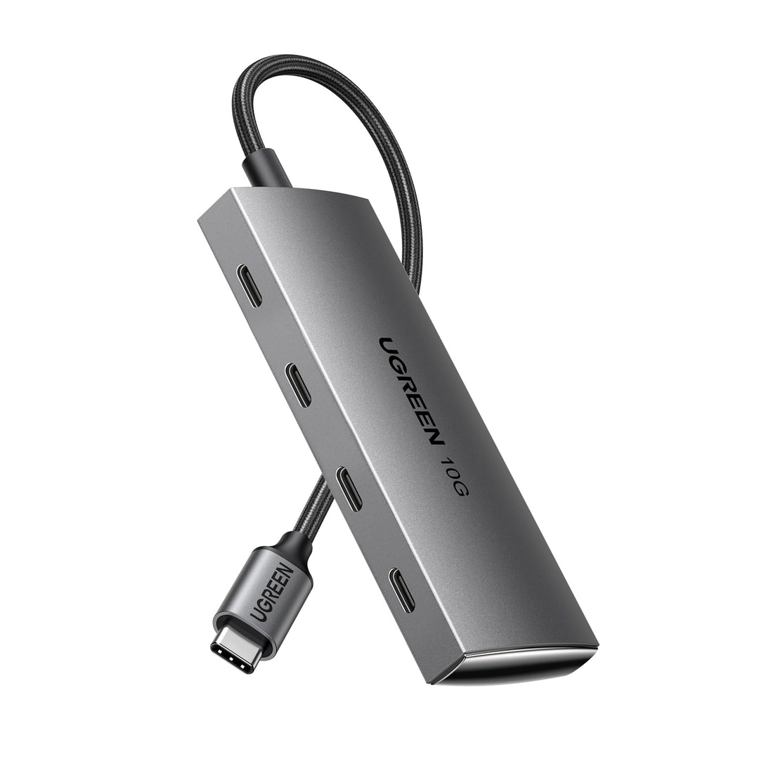 UGREEN USB C Hub 10 Gbps, Adapter mit 4 USB C 3.2 Ports, Hochgeschwindigkeits USB C Multiport Splitt