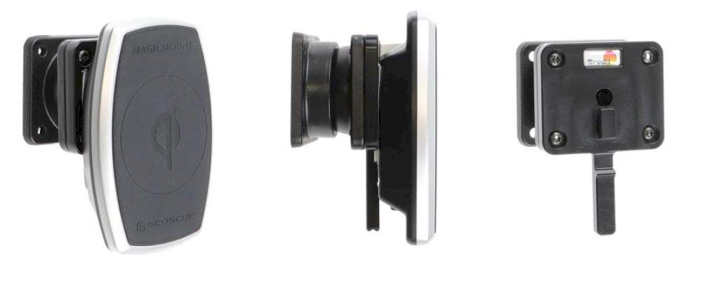 Brodit Gerätehalter 216069 | MADE IN SWEDEN | QI Ladung - Scosche Magic Mount Charge