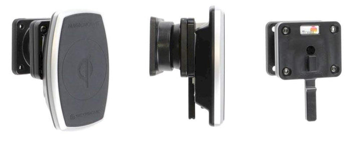 Brodit Gerätehalter 216069 | MADE IN SWEDEN | QI Ladung - Scosche Magic Mount Charge