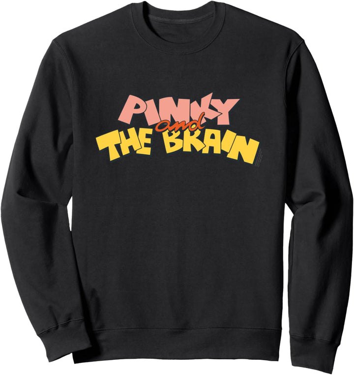 Animaniacs Pinky and The Brain Logo Sweatshirt
