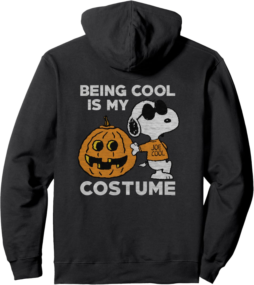 Peanuts Halloween Kürbis Kostüm Pullover Hoodie