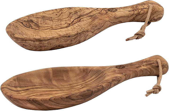 Petromax Griffschale 25 cm - Handgefertigte Schale aus Olivenholz | Robustes Bushcraft-Geschirr mit