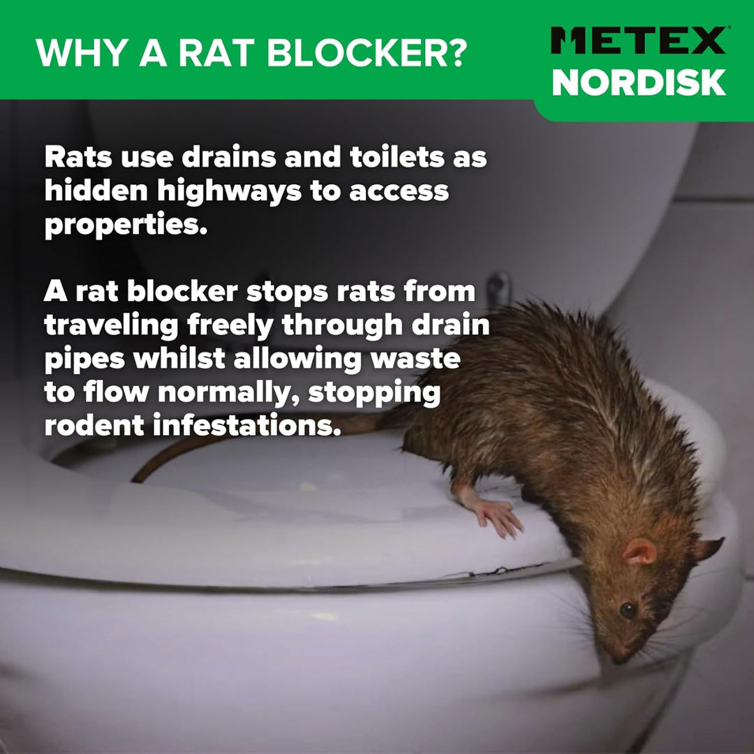 Metex Online TX11 Rattenblocker, 100 mm 100mm (4"), 100mm (4")