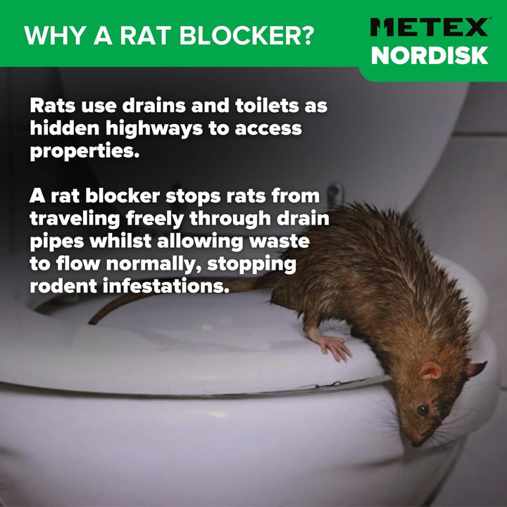 Metex Online TX11 Rattenblocker, 100 mm 100mm (4"), 100mm (4")