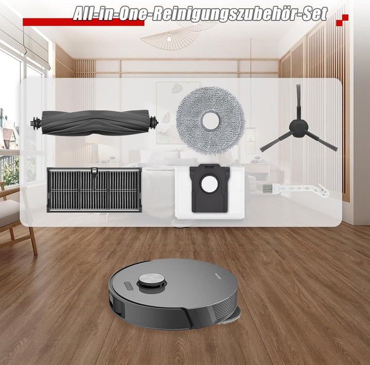Zubehör für Dreame L10s Ultra Gen 2/L10s Pro Ultra Heat/X30 Ultra/Mova E30 Ultra Roboter Saugroboter