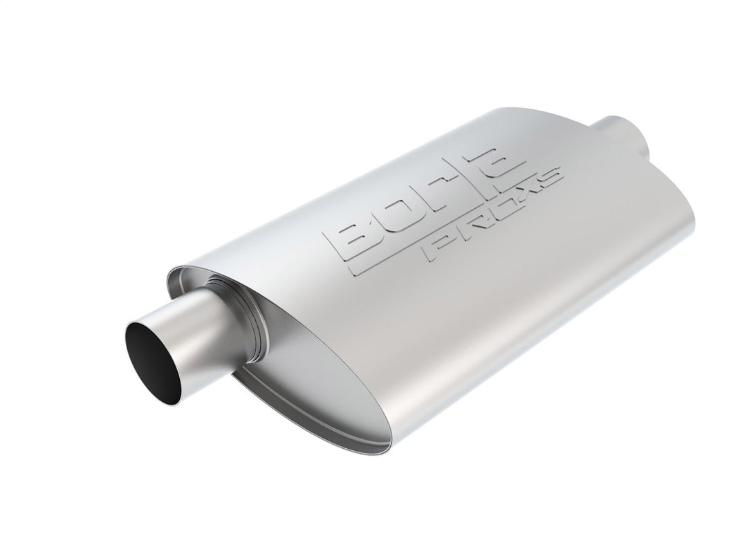 BORLA 40358 BORLA Pro XS Schalldämpfer Center/versetzt Oval 2,5 in. Einlass 2,25 in. Abgang 14 in. x