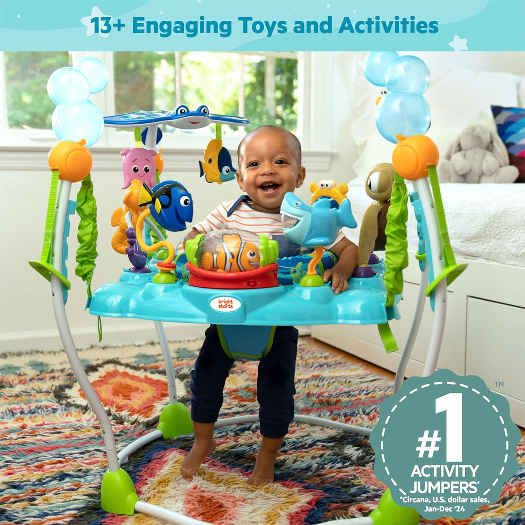Bright Starts, Disney Baby, Findet Nemo Spring- und Spielcenter mit Spielstation mit Lichtern und Mu