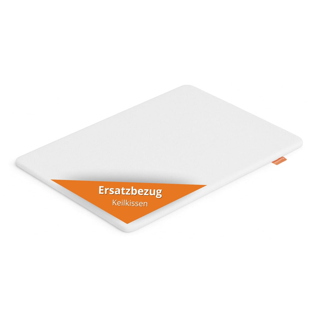 sleepling Ersatzbezug für Keilkissen 45x90x15 cm, Reflux Kissen für Bett und Sofa, Matratzenkeil für
