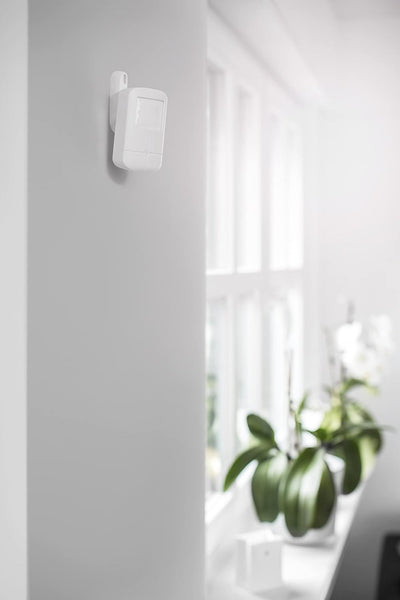 OLYMPIA Protect 9761 GSM Haus Alarm Alarmanlagen-Set mit 4 Tür-/Fensterkontakten 1 Bewegungselder un