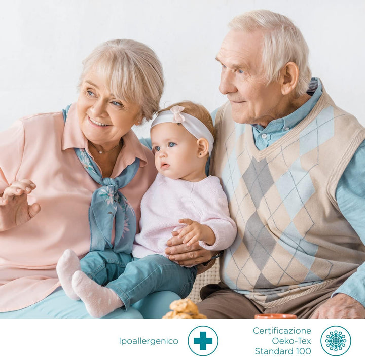 CORTASSA - Matratzenschoner für Baby, wasserdicht, Matratzenschoner, hypoallergen, atmungsaktiv, mas