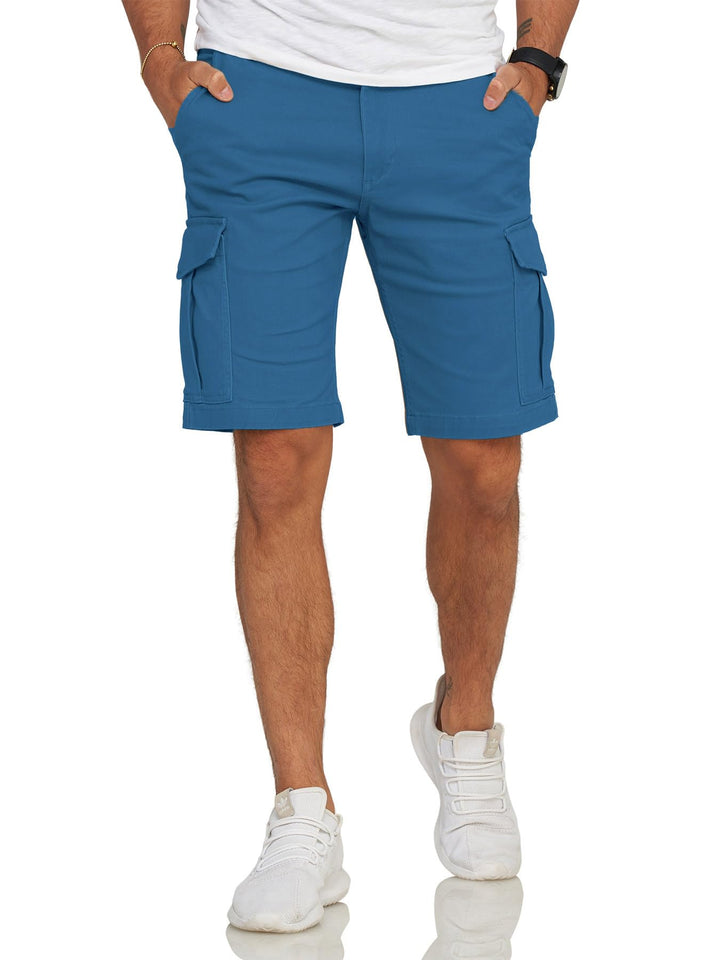 JACK & JONES Male Cargo Shorts Plus Normal geschnitten Cargo Shorts S Dark Blue, S Dark Blue