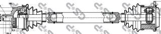 GSP 299108 Antriebswelle