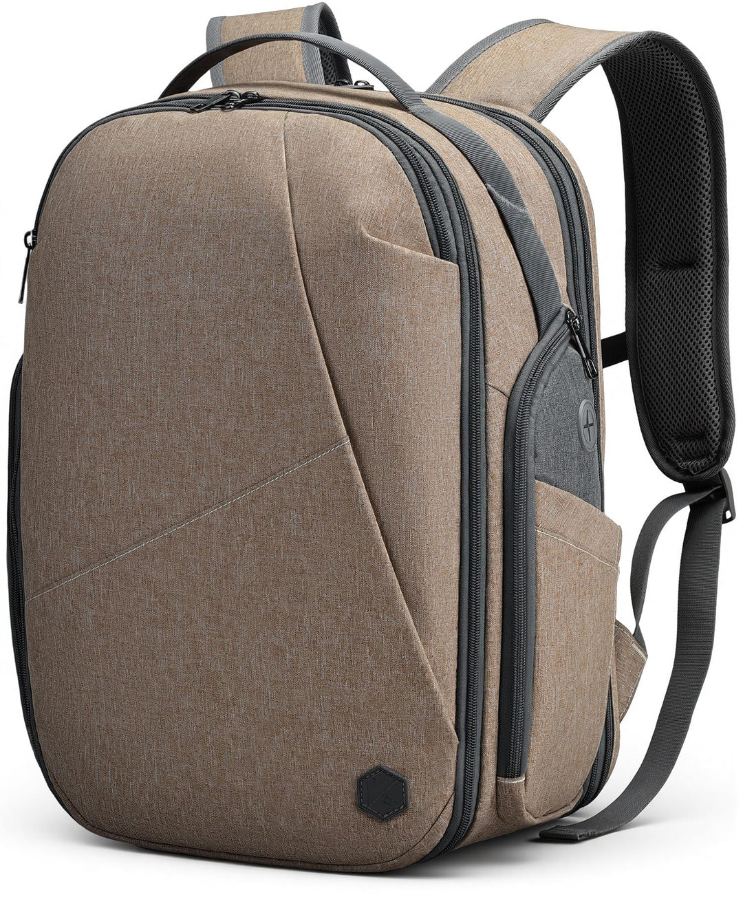 VANKEV Erweiterbarer Reiserucksack Laptoptasche Handgepäck für EasyJet | 30L-38L, grosse Kapazität,