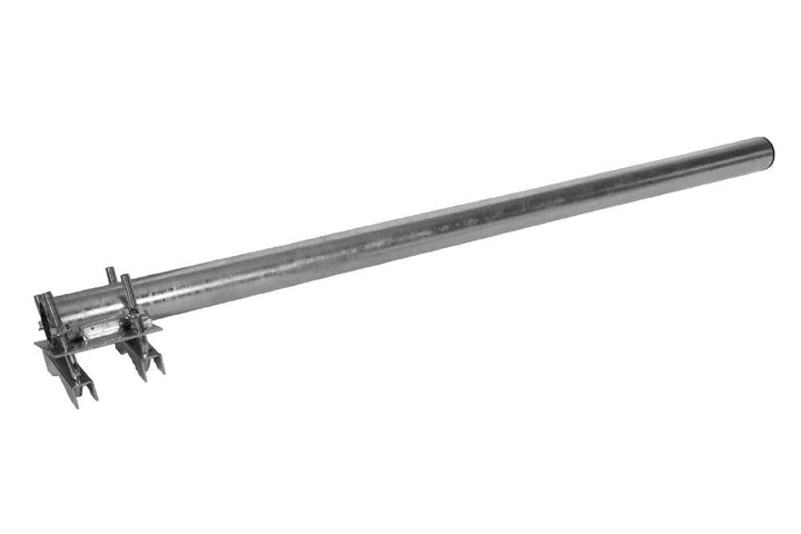 A.S.Sat 38280 feuerverzinkter Stahl Mastverlängerung (80 cm, 38 mm)
