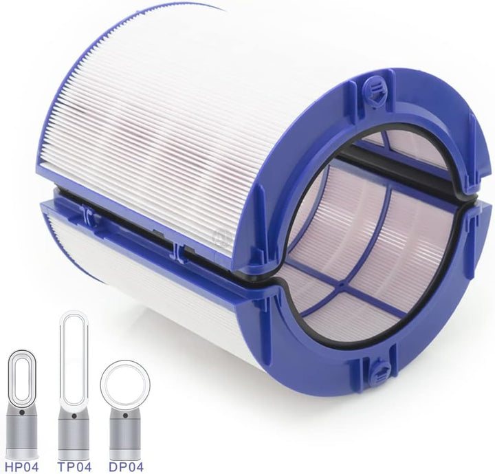 PRIMEBAG - Filter kompatibel mit Dyson Pure Cool TP04 DP04 Pure Hot+Cool HP04 Luftreiniger Heizlüfte