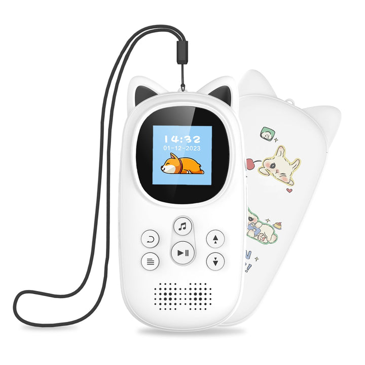 32GB MP3-Player mit Bluetooth 5.0, Oilsky Kinder MP3 Player mit Kopfhörer, 750mAh Tragbarem Sport Mp