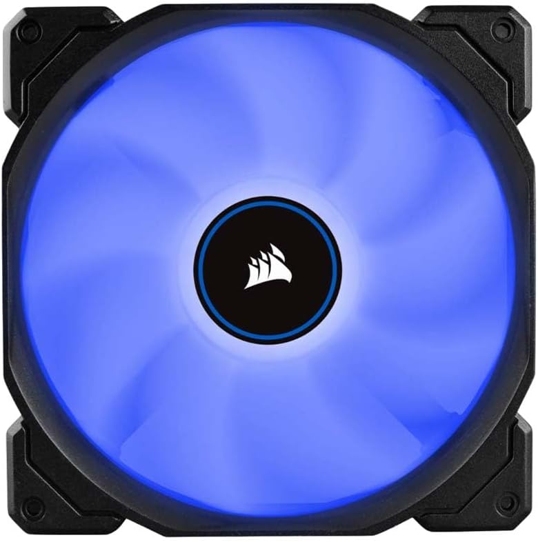 Corsair AF140 Air Series LED Geräuscharmer Lüfter (140mm, Doppelpack) blau Doppelpack Blau, Doppelpa