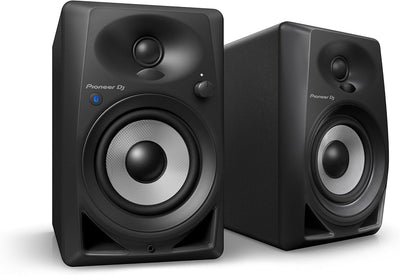 Pioneer DJ DM-40BT Bluetooth Studiomonitore, Schwarz 4'' Bluetooth