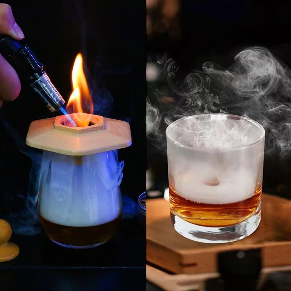Cocktail -Raucher -kit Für Whisky Käse Und Geschmack Getränke Raucher Accessoires Cocktail Bar Acces