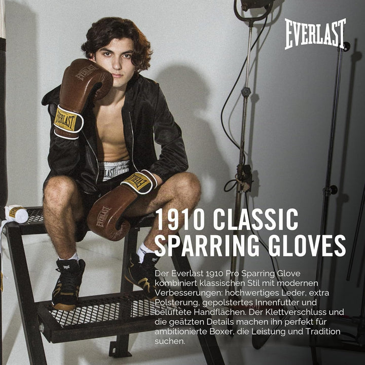Everlast Unisex – Erwachsene 1910 Classic Glove Handschuhe 12oz Verrotten, 12oz Verrotten