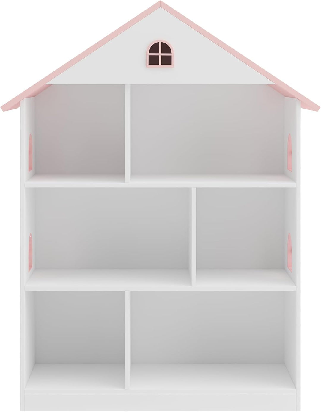 [en.casa] Kinderregal Vipsali Aufbewahrungsregal mit 6 Fächern Spielzeugregal 107 x 83 x 30 cm Kinde