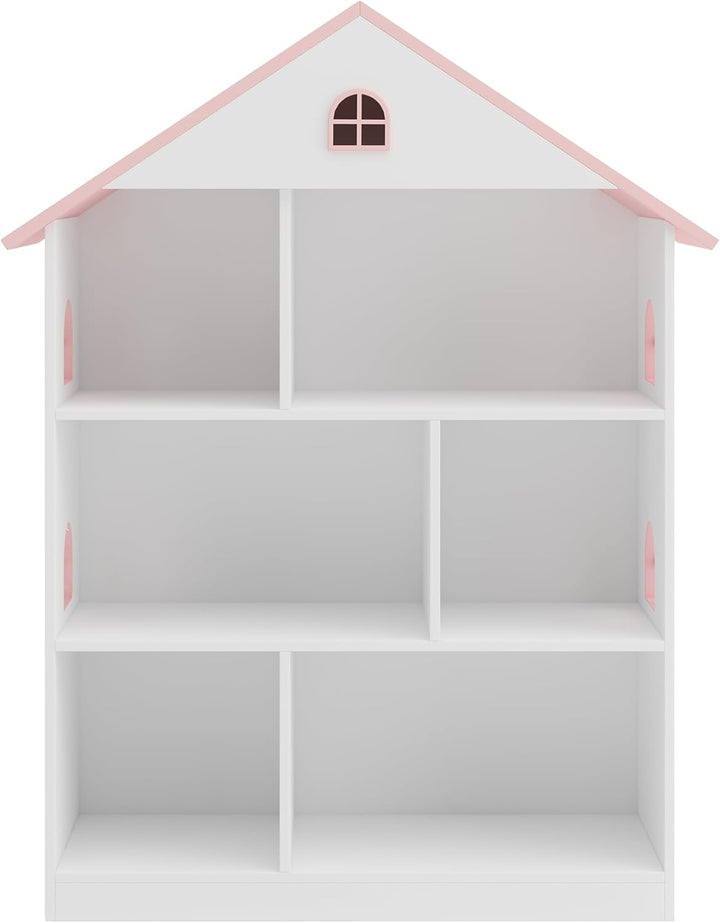 [en.casa] Kinderregal Vipsali Aufbewahrungsregal mit 6 Fächern Spielzeugregal 107 x 83 x 30 cm Kinde