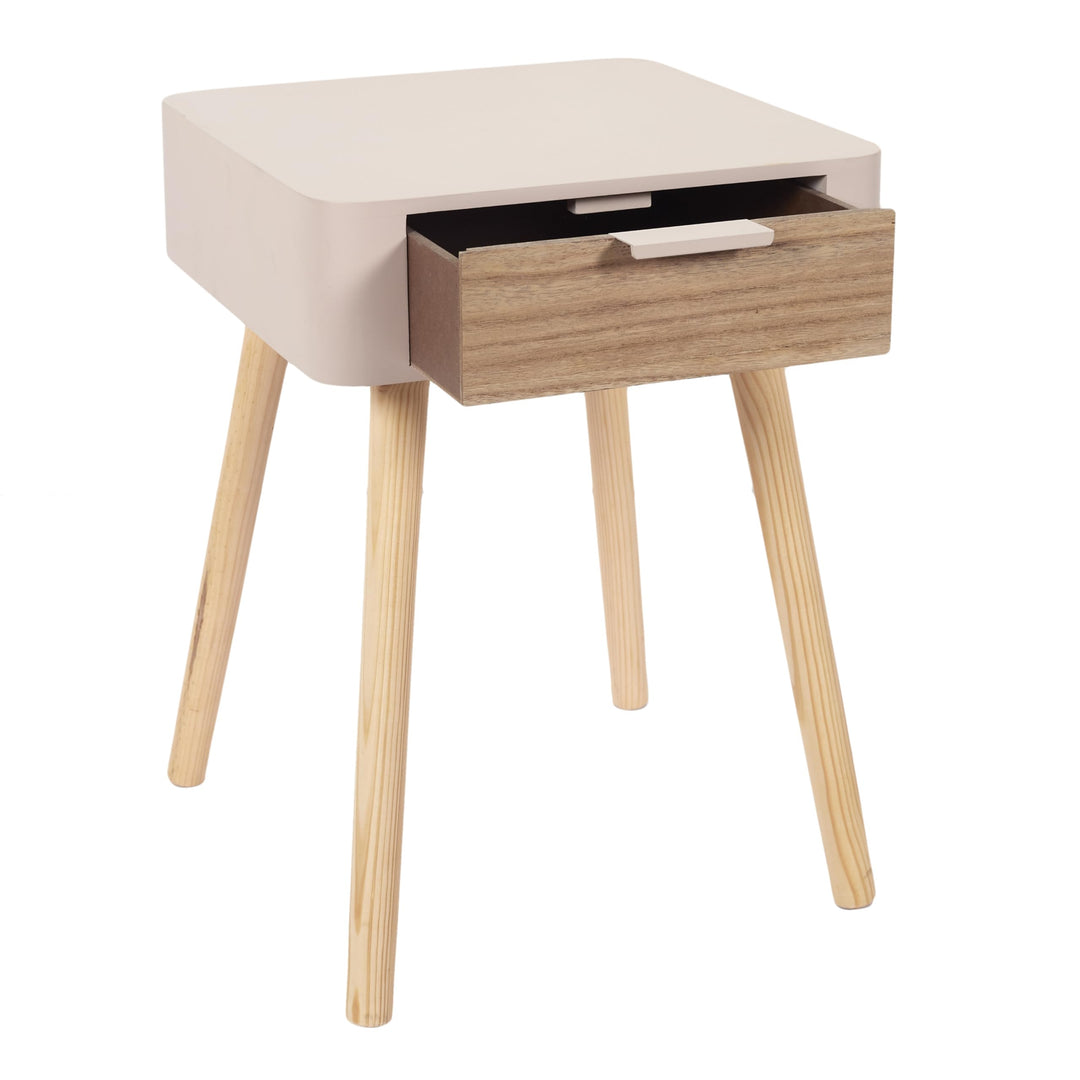 CMP Paris Bedside Table Two-Colour 48 x 40 x 35 cm Pink