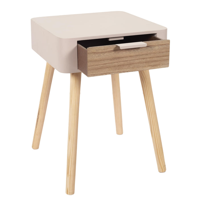 CMP Paris Bedside Table Two-Colour 48 x 40 x 35 cm Pink