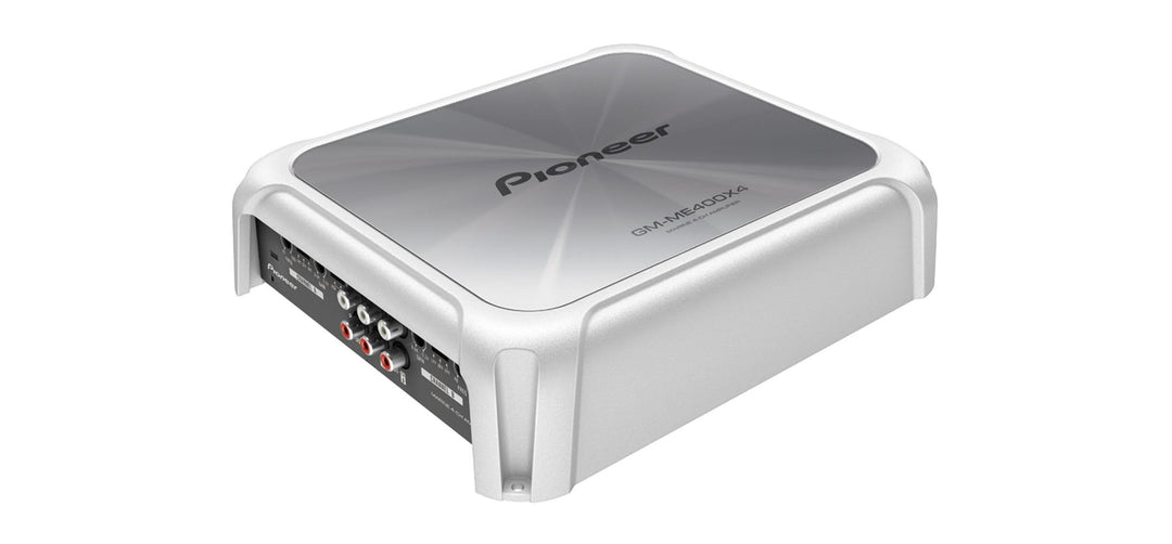 Pioneer GM-ME400X4 Marinetauglicher Class-D 4-Kanal Stereoverstärker (800 W), variabler TPF & HPF, S
