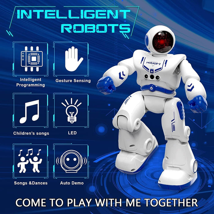 Roboter Spielzeug für ab 4 5 6 7 8 9 10 Jahre alte Jungen Mädchen, Kinder Ferngesteuerte Programmier