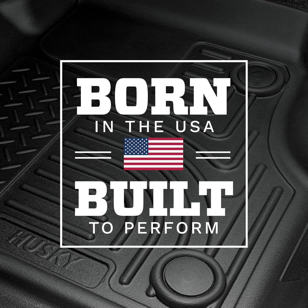 Husky Liners - Weatherbeater | passend für Ford Ranger SuperCrew 2019–2023 – 2023 – 2. Reihe – schwa