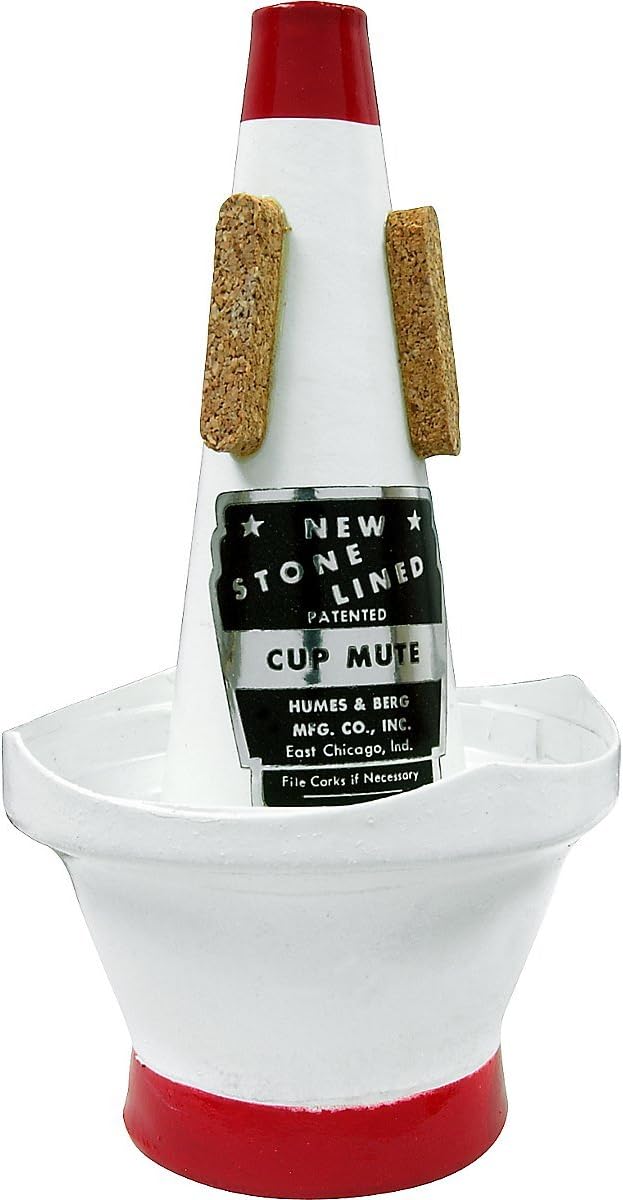 Humes & Berg 102 Stonelined Cup-Trompetendämpfer New Stone Lined Cup Trompete, New Stone Lined Cup T