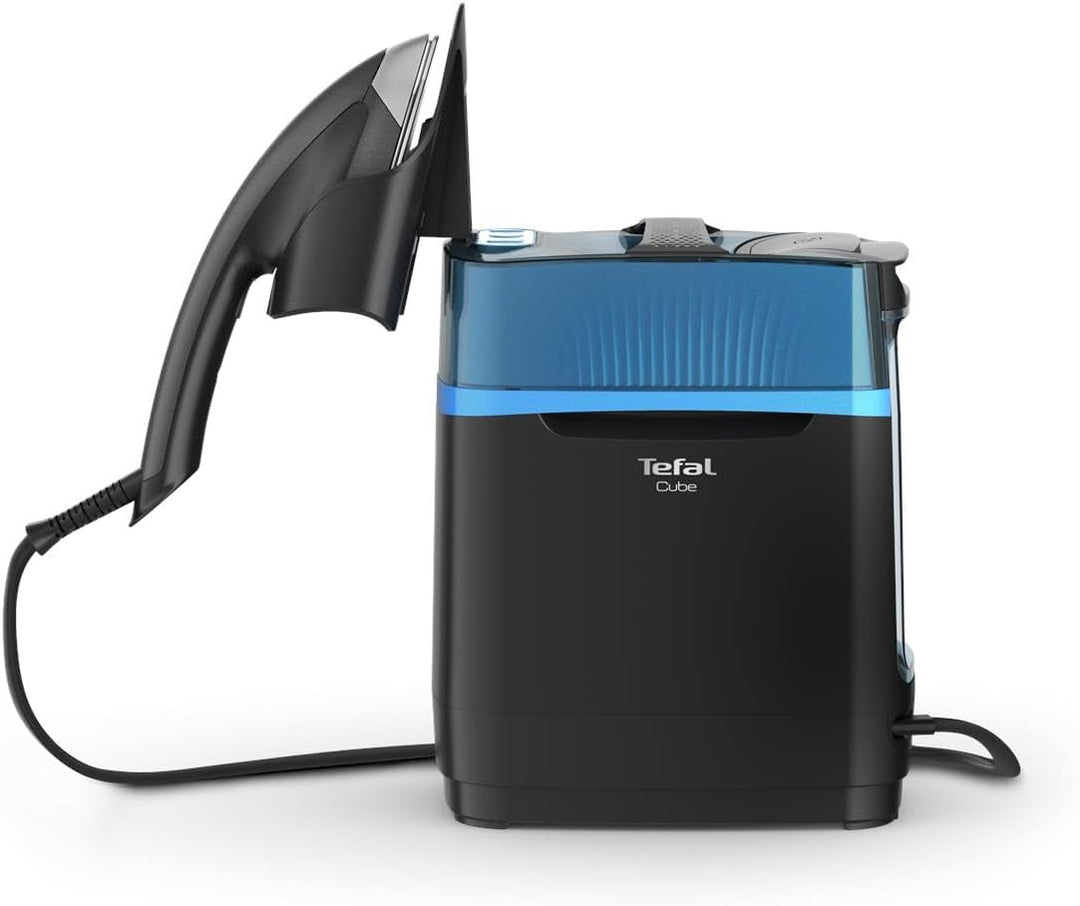 Tefal Hygiene-Dampfglätter UT2020 CUBE, Desinfizieren, Hygienische Reinheit | Vertikales Dampfreinig