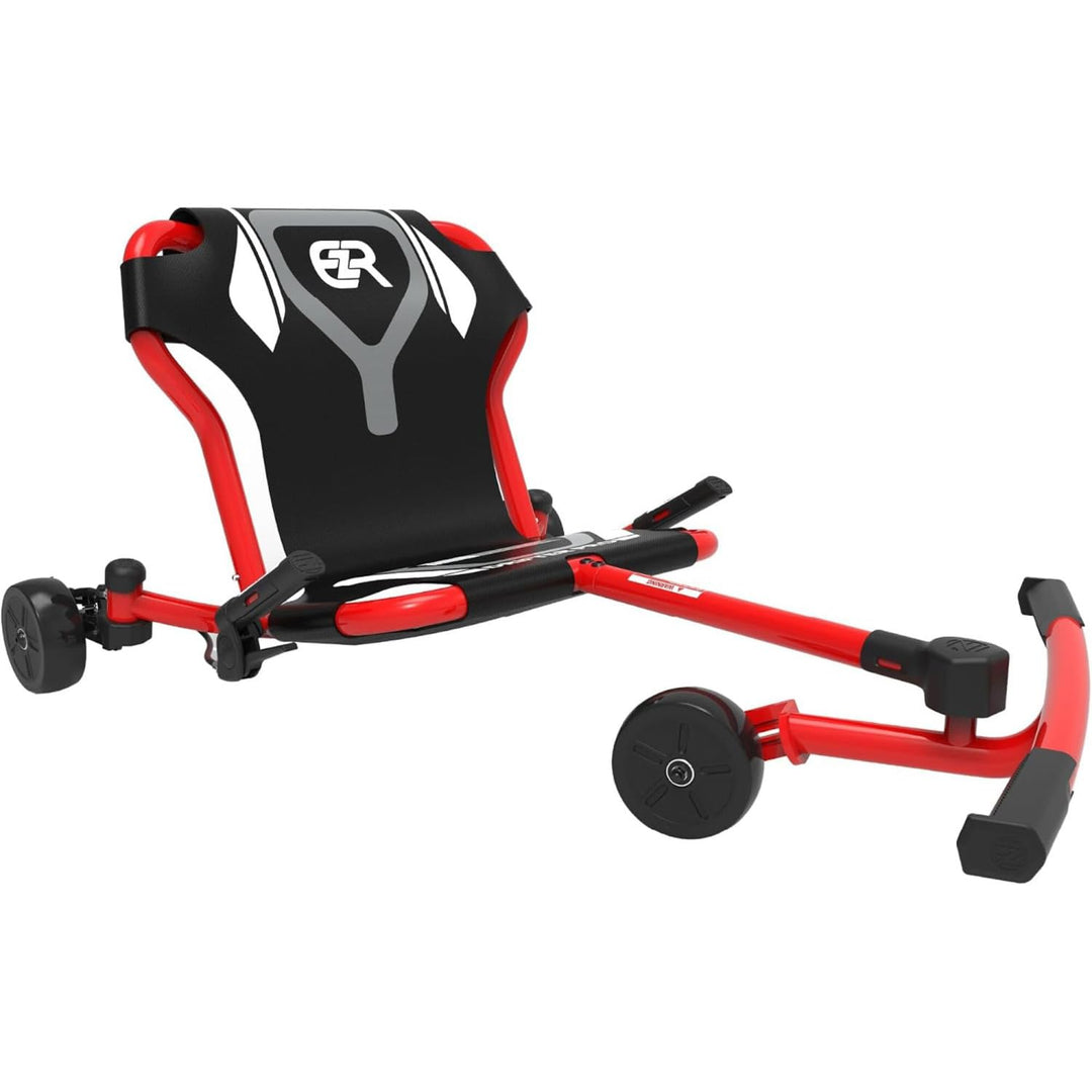 Ezyroller Funfahrzeug Drifter Pro X Jugendliche Erwachsene Dreirad ab 10 Trike (rot), Rot