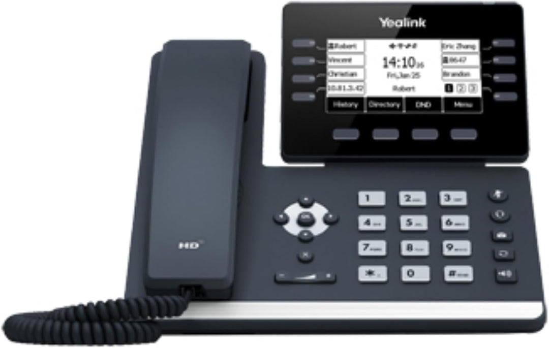Yealink IP Telefon SIP-T53W VoIP-Telefon, schwarz SIP-T53W Single