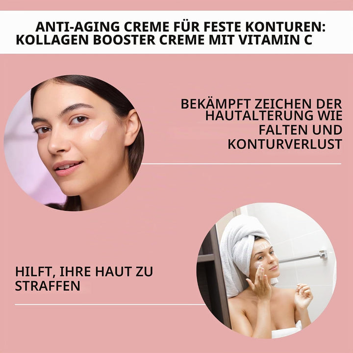 ARTDECO Collagen Booster Cream With Vitamin C - Anti-Aging Gesichtscreme für straffe Haut - 1 x 50 m