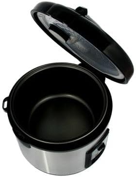 Reiskocher Multikocher Dampfgarer Edelstahl Schnellkochtopf Reis 1,5L