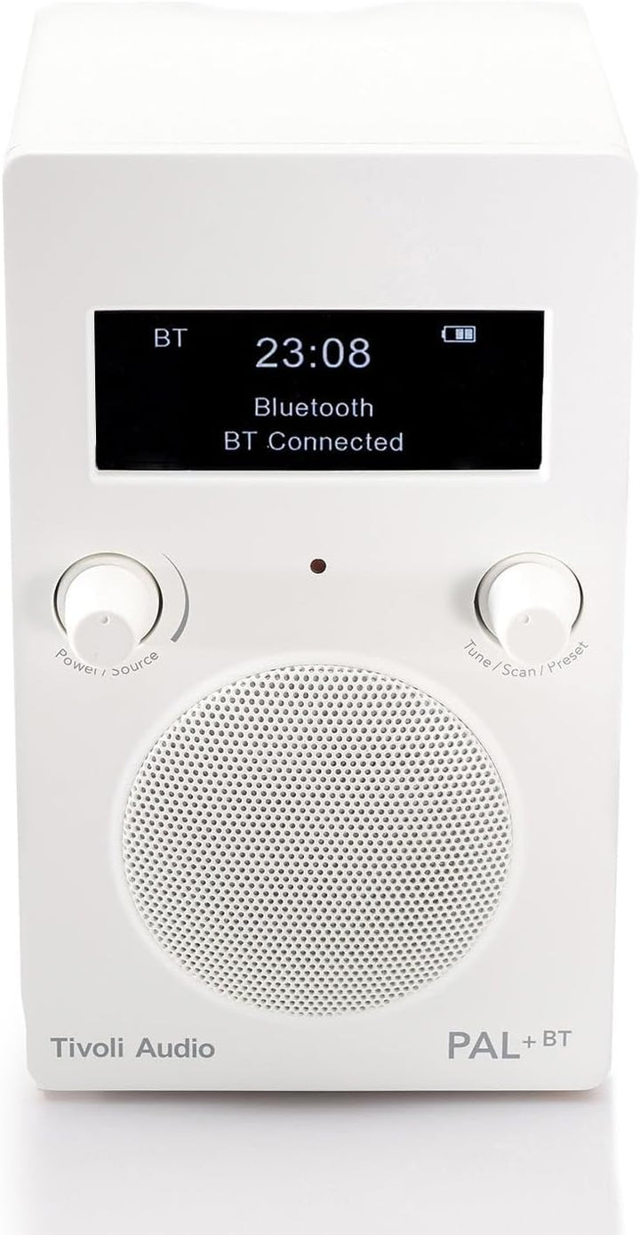Tivoli Audio PAL+ BT (Gen 3) FM-Radio Bluetooth Tragbar/USB-C (weiss), weiss