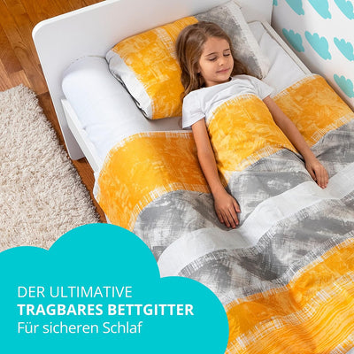 BANBALOO | Bett Rausfallschutz Klappbar | Rausfallschutz Kinderbett Reise | Bettschutzgitter Für Kin