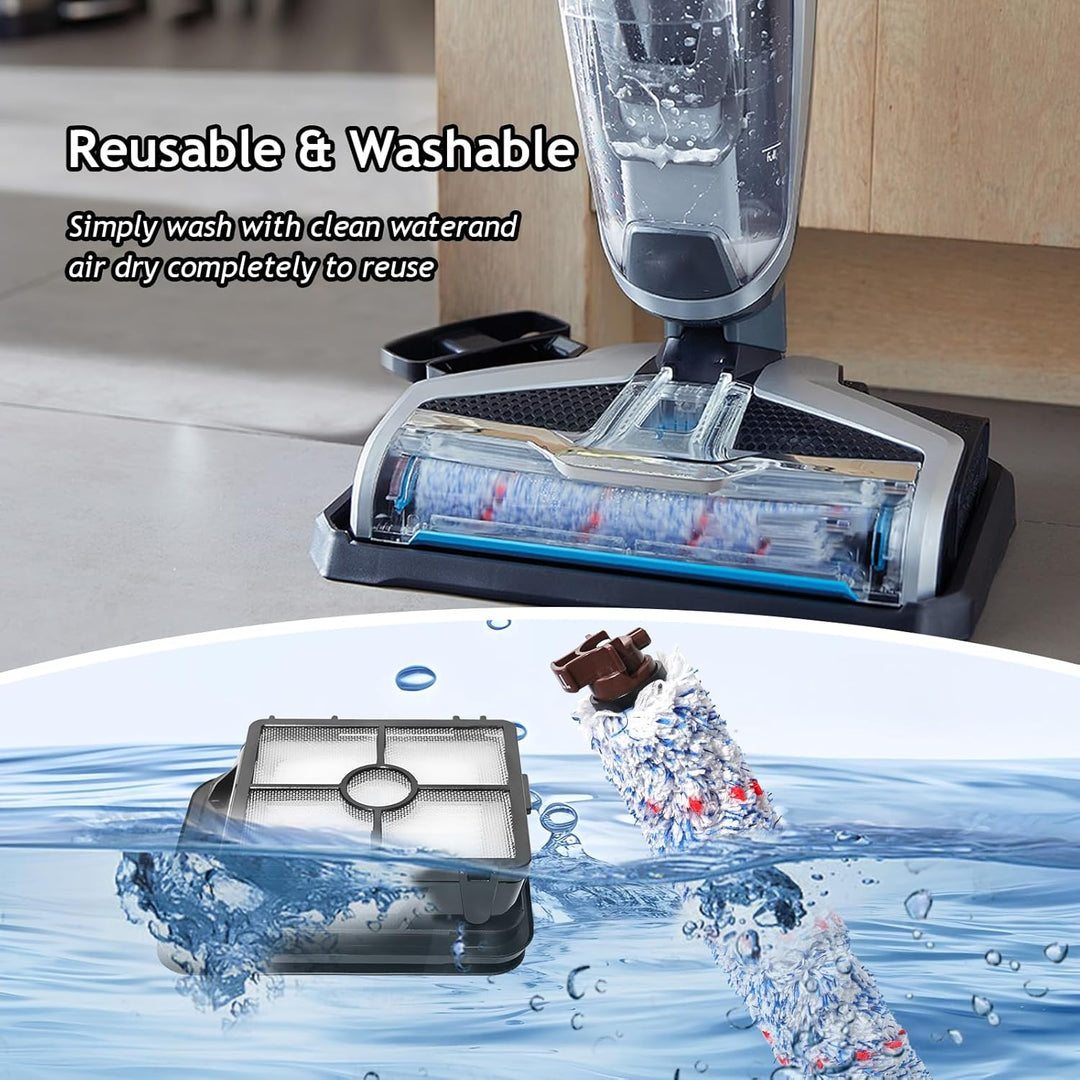 Walzenbürste Filter Ersatzteile für Bissell CrossWave C3 Pro / C3 3551N Nass- und Trockensauger Zube