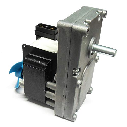 AC Spaltpol-Getriebemotor, 230V~, 50Hz, 50W, 123x70mm, 25Nm, 3,2U/min. 3,2 Umdrehungen/Minute, 3,2 U