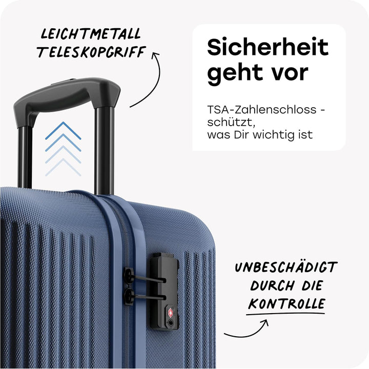 Travelite Koffer Bali Grösse L, 77 cm, 96 Liter, Reisekoffer gross | kratzfester ABS Hartschalenkoff