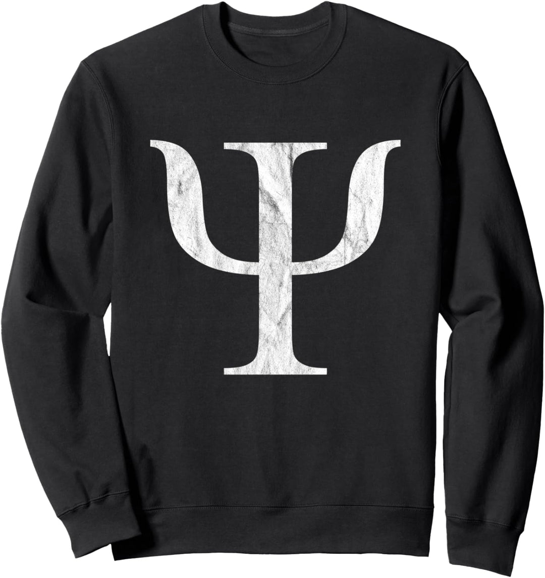 Griechischer Buchstabe Psi - vintage Sweatshirt