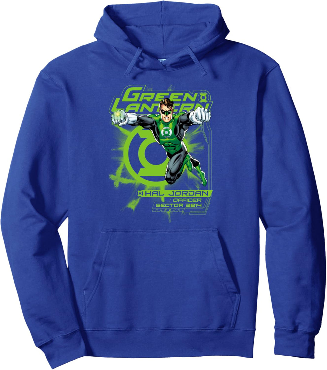 Green Lantern Officer Sector 2814 Pullover Hoodie