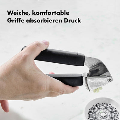 OXO Good Grips Knoblauchpresse, Black, Knoblauchpresse